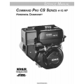 Kohler Command Pro CS Series 4-12 HP Horizontal Crankshaft Service Manual 1998 - 2000